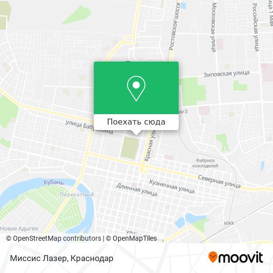 Карта Миссис Лазер