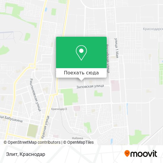 Карта Элит