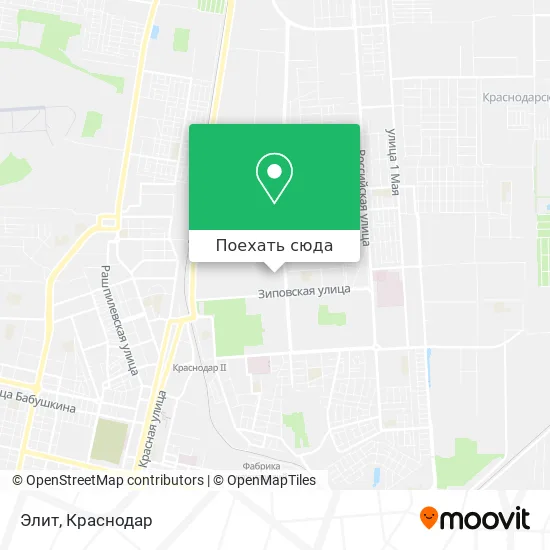 Карта Элит