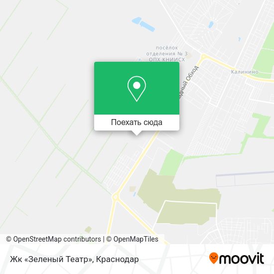 Карта Жк «Зеленый Театр»