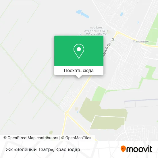 Карта Жк «Зеленый Театр»