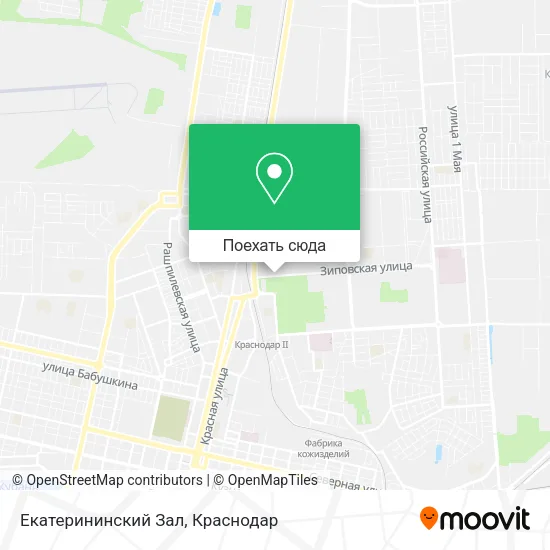 Карта Екатерининский Зал