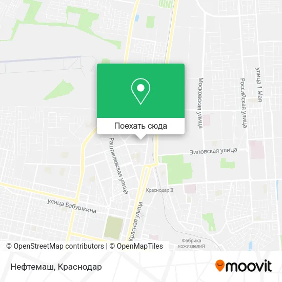 Карта Нефтемаш