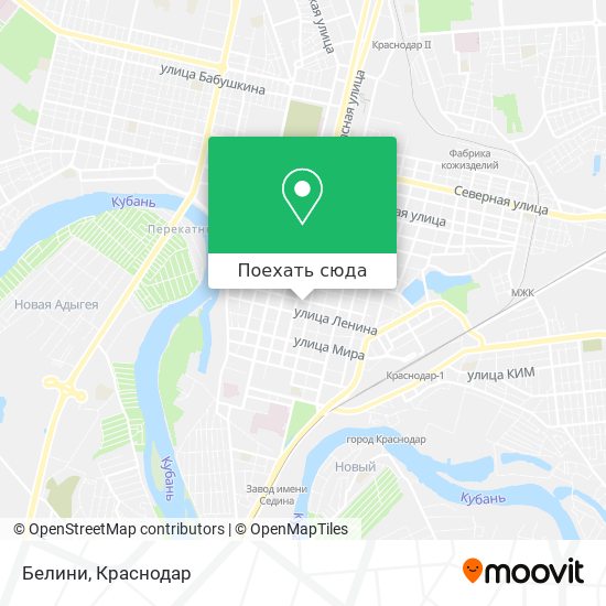 Карта Белини