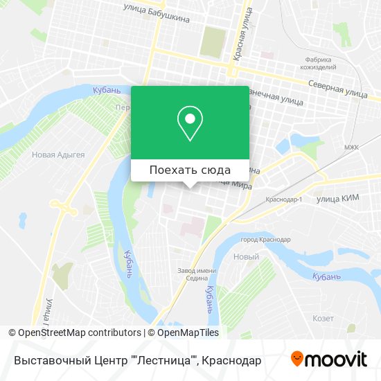 Карта Выставочный Центр ""Лестница""