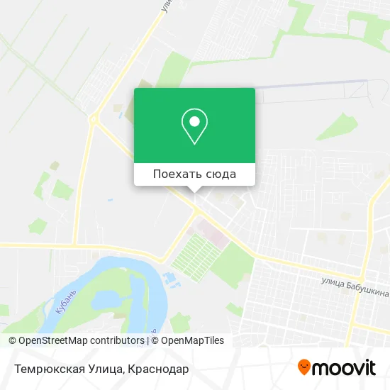 Карта Темрюкская Улица