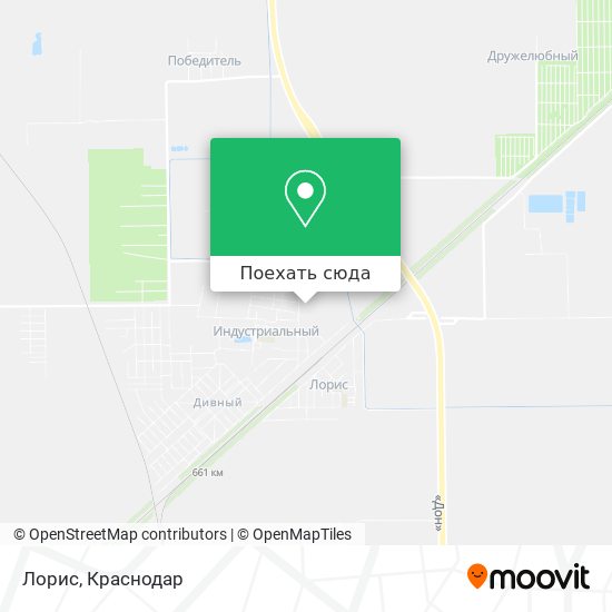 Карта Лорис