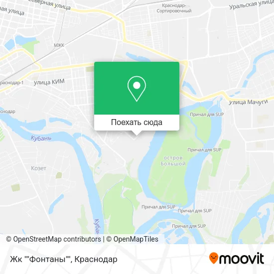 Карта Жк ""Фонтаны""