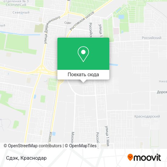 Карта Сдэк