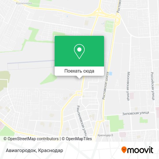 Карта Авиагородок
