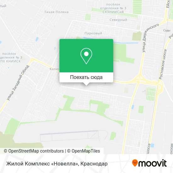 Карта Жилой Комплекс «Новелла»
