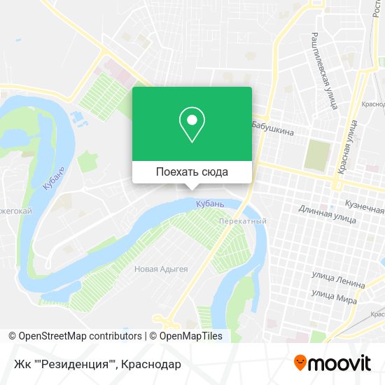 Карта Жк ""Резиденция""