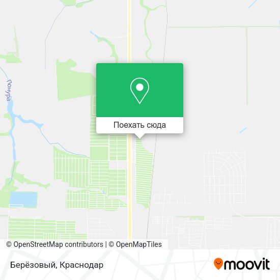 Карта Берёзовый