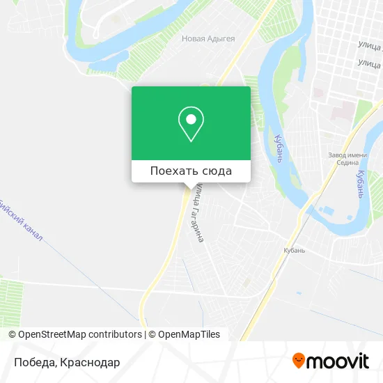 Карта Победа