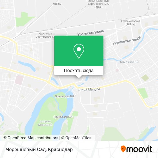 Карта Черешневый Сад