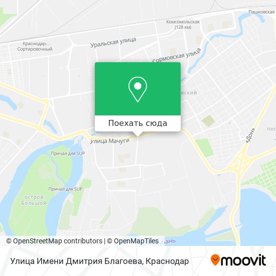 Карта Улица Имени Дмитрия Благоева