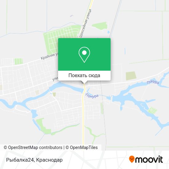 Карта Рыбалка24