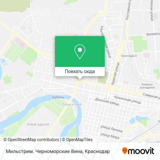 Карта Мильстрим. Черноморские Вина