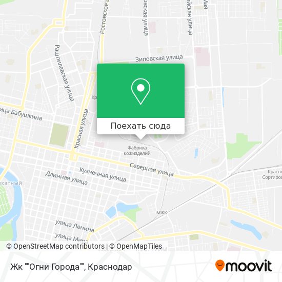 Карта Жк ""Огни Города""