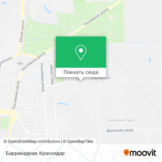 Карта Баррикадная
