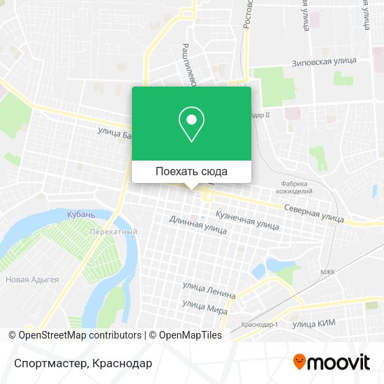 Карта Спортмастер