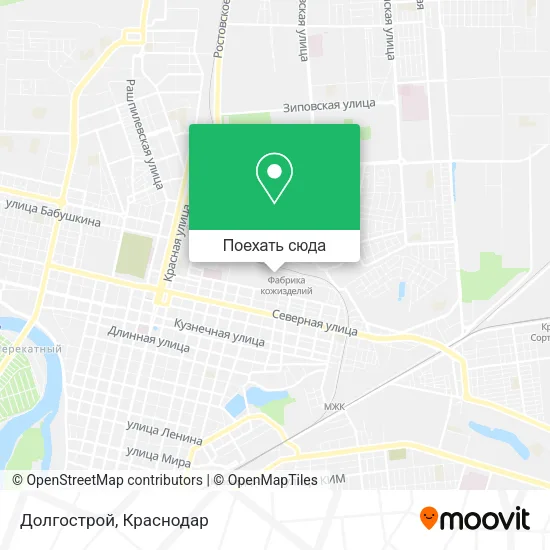 Карта Долгострой
