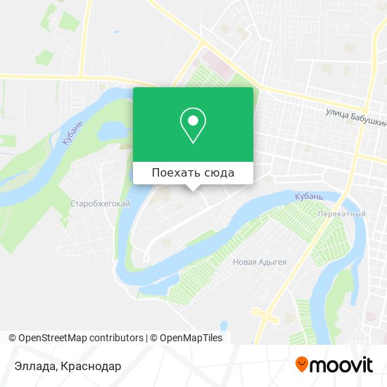 Карта Эллада