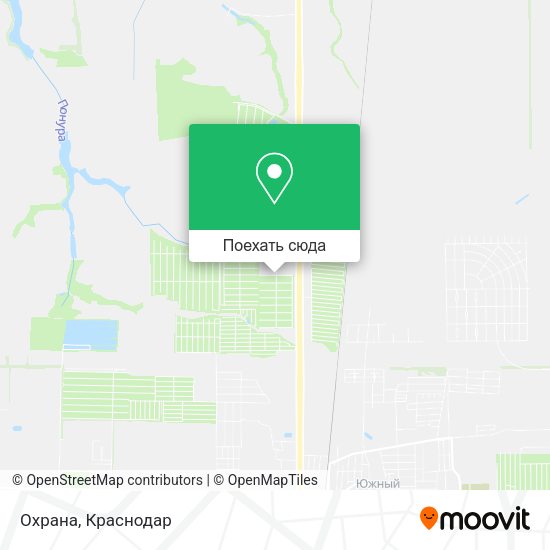 Карта Охрана