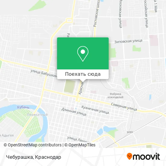 Карта Чебурашка