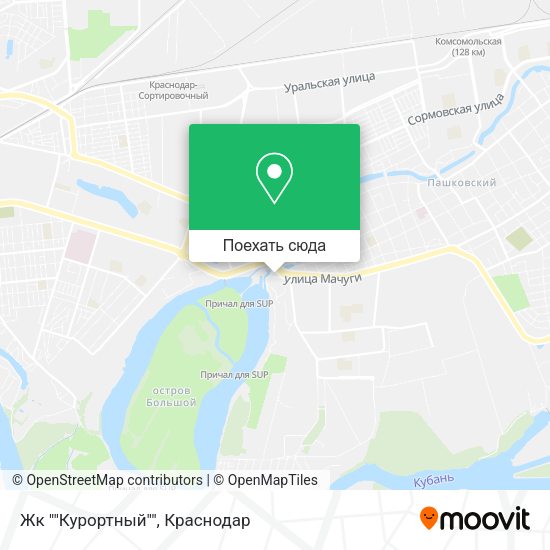 Карта Жк ""Курортный""