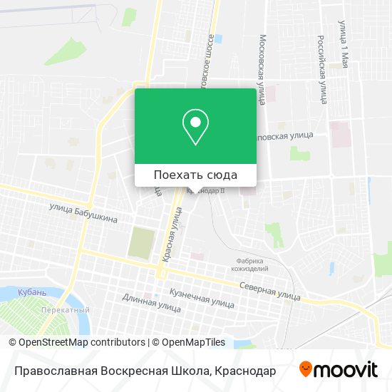 Карта Православная Воскресная Школа