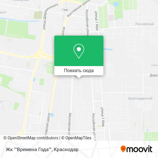 Карта Жк ""Времена Года""