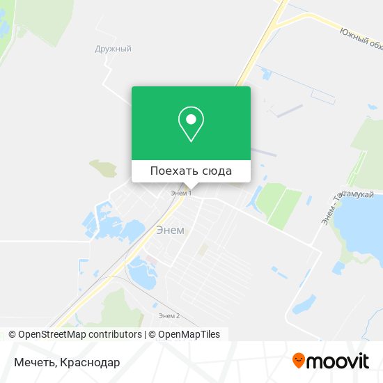 Карта Мечеть