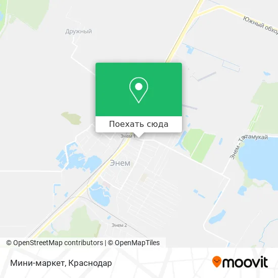 Карта Мини-маркет