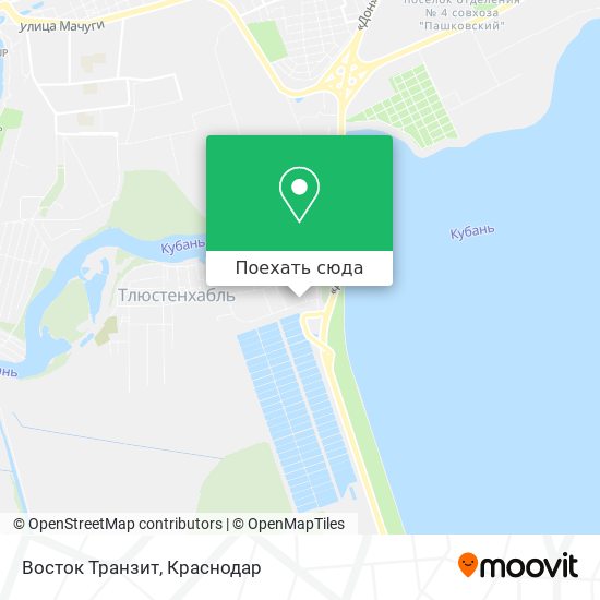 Карта Восток Транзит