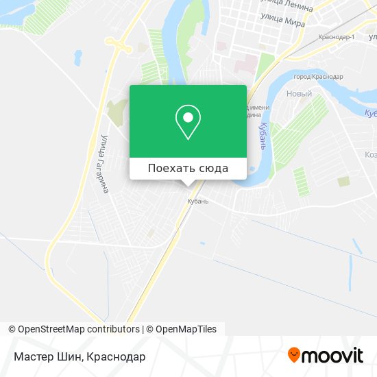 Карта Мастер Шин