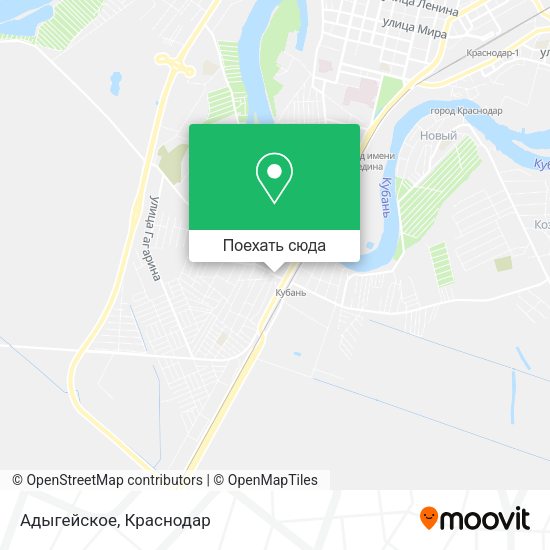 Карта Адыгейское