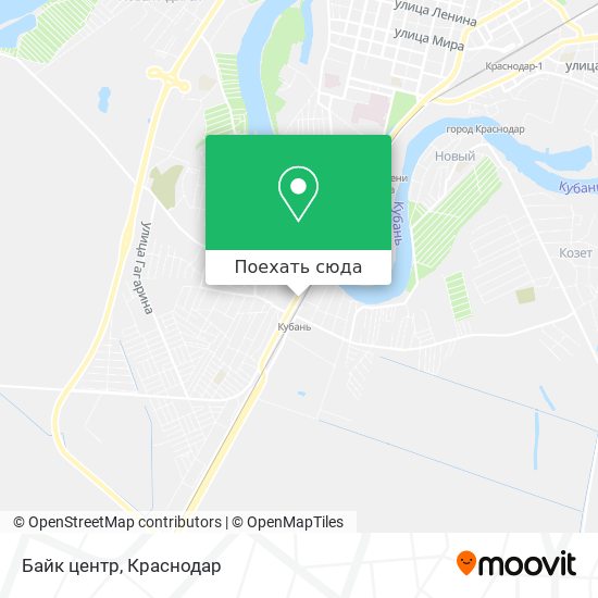 Карта Байк центр