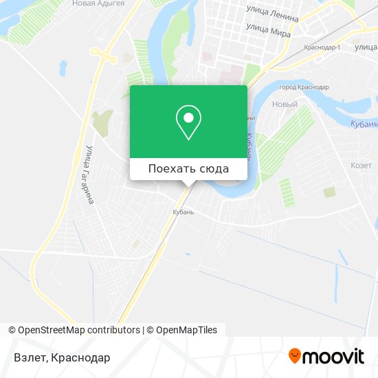 Карта Взлет