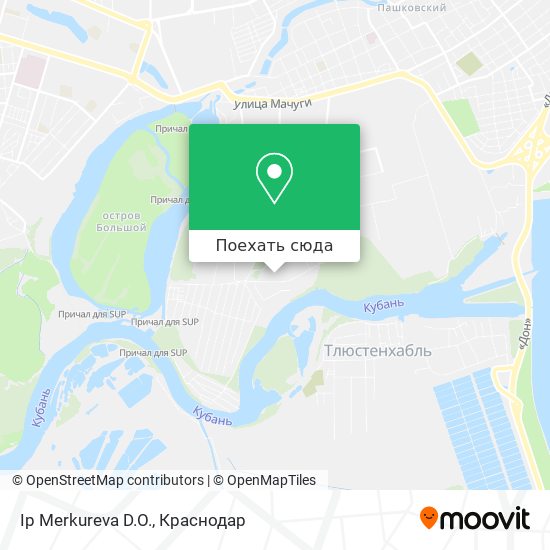 Карта Ip Merkureva D.O.