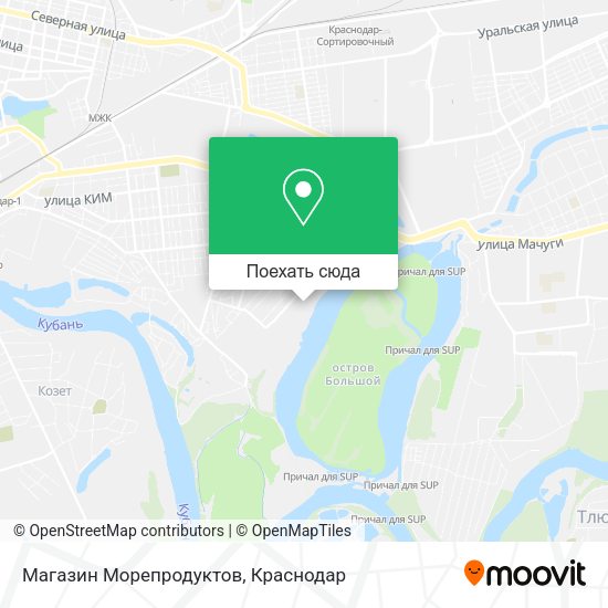 Карта Магазин Морепродуктов