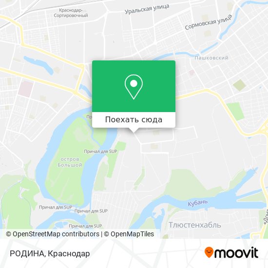 Карта РОДИНА