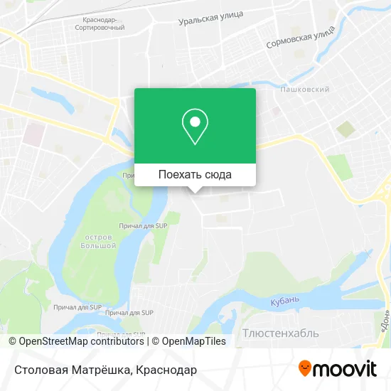 Карта Столовая Матрёшка