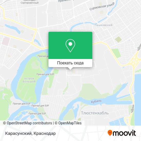 Карта Карасунский