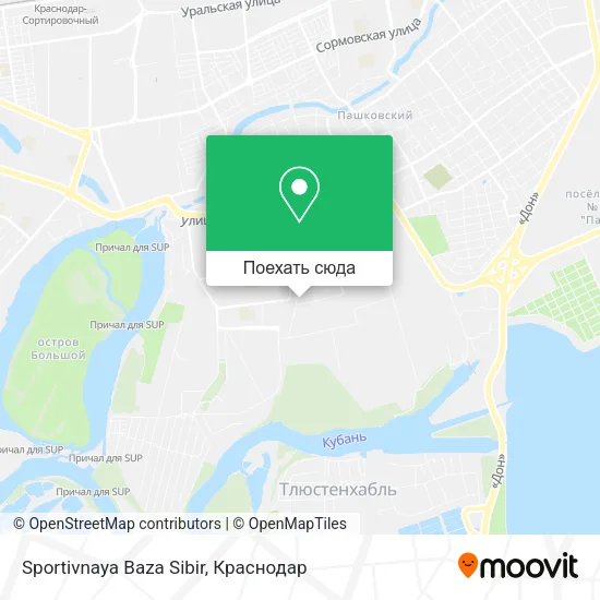 Карта Sportivnaya Baza Sibir