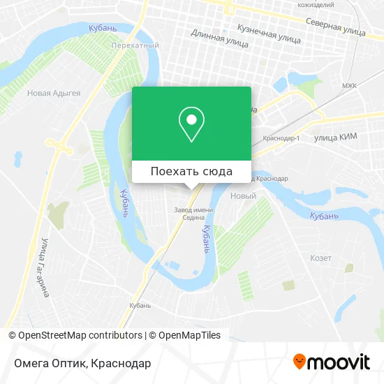 Карта Омега Оптик