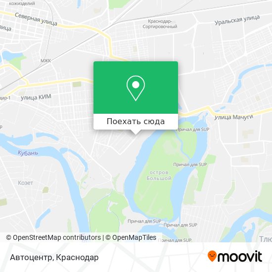 Карта Автоцентр