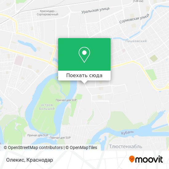 Карта Олекис