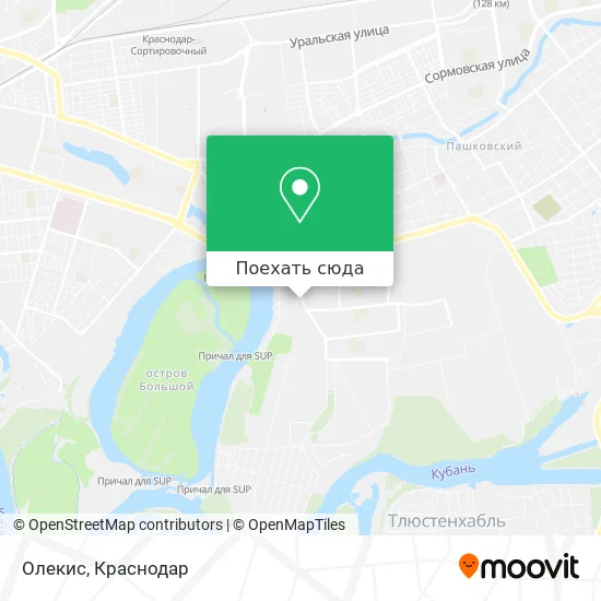 Карта Олекис