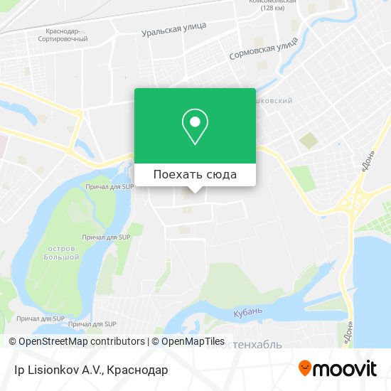 Карта Ip Lisionkov A.V.